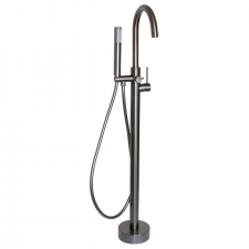 Neo Gunmetal Round Gunmetal Free Standin