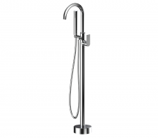 Silk Chrome Round F/S Bath Mixer