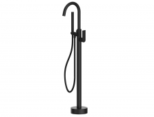 Silk Black Round F/S Bath Mixer